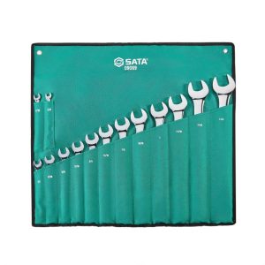 JUEGO LLAVE COMBINADA SATA PULGADAS