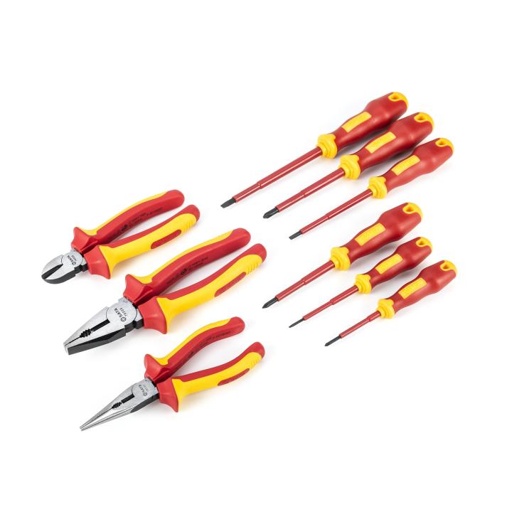 JUEGO HERRAMIENTAS AISLADAS SATA 1000V 9PZ 09262