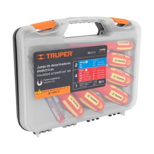 JUEGO DESTORNILLADOR TRUPER AISLADO 1000V 14196 6PZ