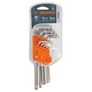 JUEGO LLAVE TORX TRUPER 9PZ 13647