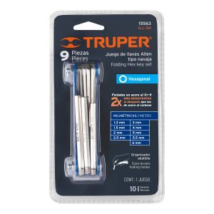 JUEGO LLAVE BRISTOL TRUPER TIPO NAVAJA MM 9PZ 15563