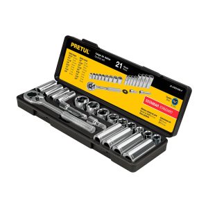 JUEGO COPAS PRETUL 3/8 21PZ 21187