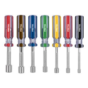 JUEGO DESTORNILLADOR PRETUL DE COPAS 7PZ 21420