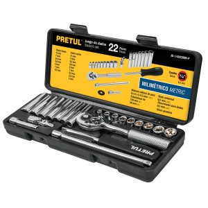 JUEGO COPAS PRETUL 1/4 MM 22PZ 23980