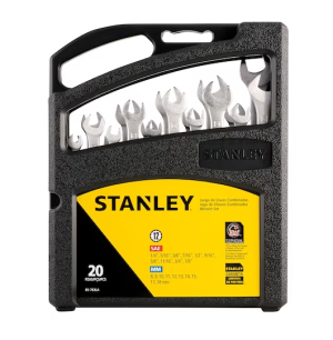 JUEGO LLAVE COMBINADAS STANLEY 20PZ 85-783 MM/PG 8A18M