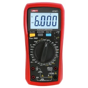 MULTIMETRO DIGITAL UNI-T AUTOMOTRIZ 1000V UT107+