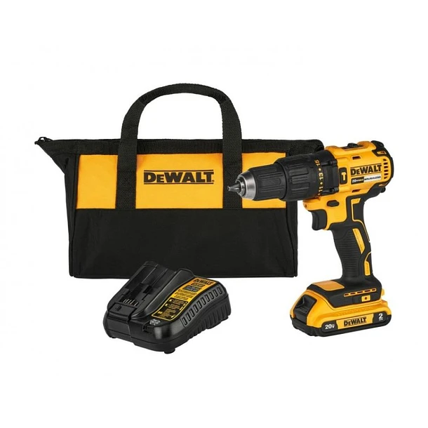TALADRO PERCUTOR DEWALT INALAMBRICO 1/2 20V DCD7781D1 1BATE