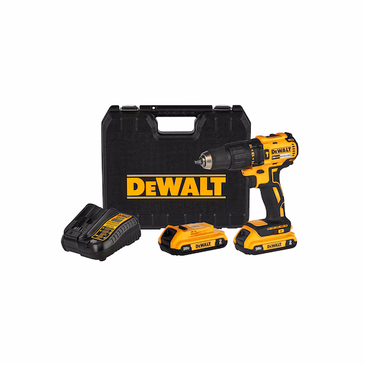 TALADRO PERCUTOR DEWALT INALAMBRICO 1/2 20V DCD7781D2 2BATERIAS