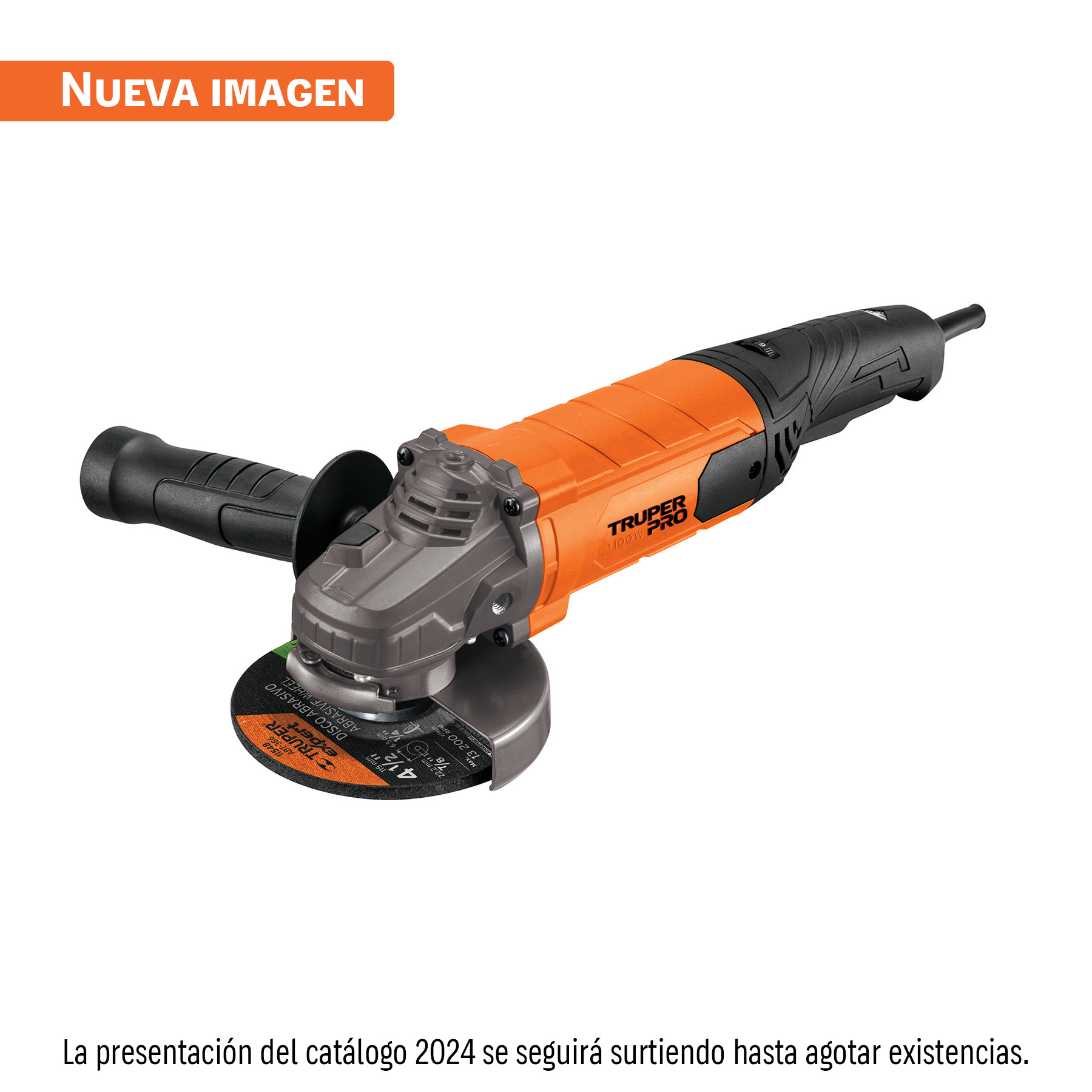 PULIDORA TRUPER 4-1/2 1100W VELOCIDAD VARIABLE 100902